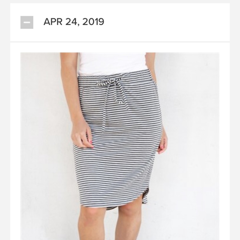 Striped Skirt